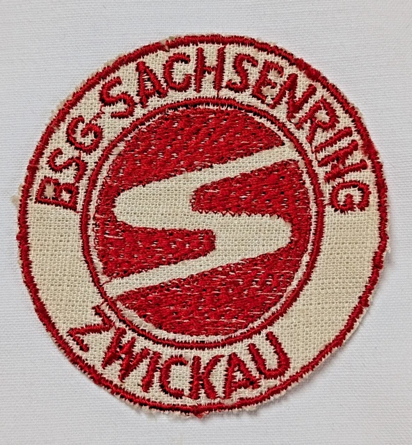 Vieux Fanion 30 Ans Du BSG Sachsenring Zwickau – RDA Oberliga, FSV Zwickau, Collection Nostalgie