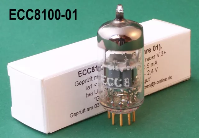 Siemens ECC8100 / NOS / µTracer geprüft / tested / „Gut“ / „Good“ / (B-01)