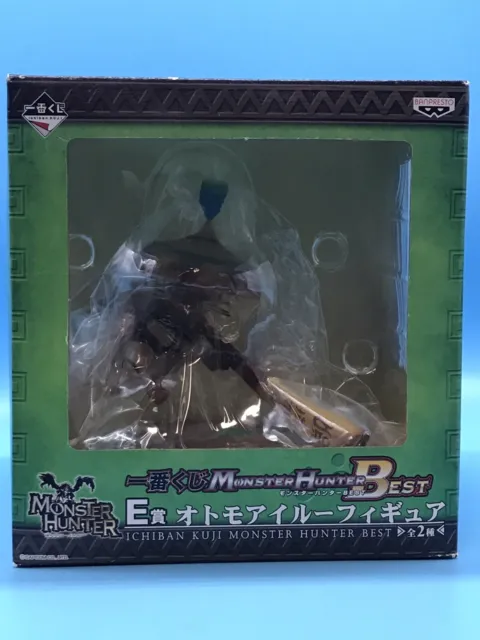RARE! Ichiban Kuji Monster Hunter Best E Prize Otomoairu Figure Otomo Airou 2
