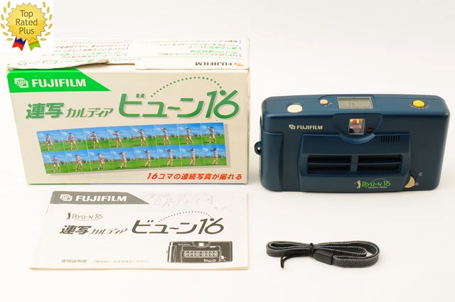 ALMOST UNUSED in Box ] FUJIFILM Cardia Rensha Byu-n 16 35mm Film
