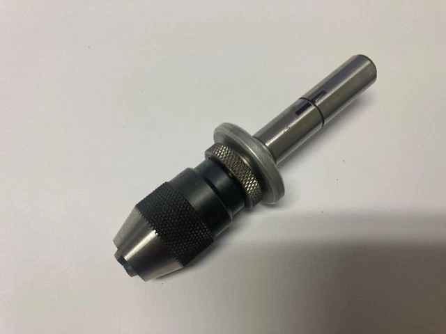 Albrecht 0-1/8" Cap Keyless Drill Chuck W/ 1/2" Straight Shank Spring Loaded