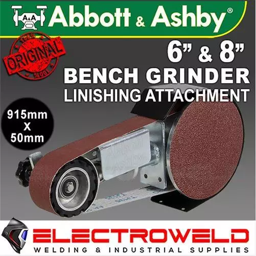 Abbott & Ashby 915 x 50mm Linishing Attachment For Bench Grinder Belt Disc AA362