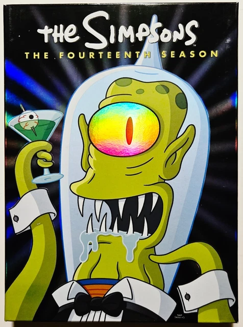 THE SIMPSONS THE Fourteenth Season 14 (4-DVD, Set) With Manual