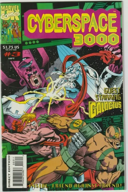 1993 Marvel Comics - Cyberspace 3000 #3 (VF/NM)