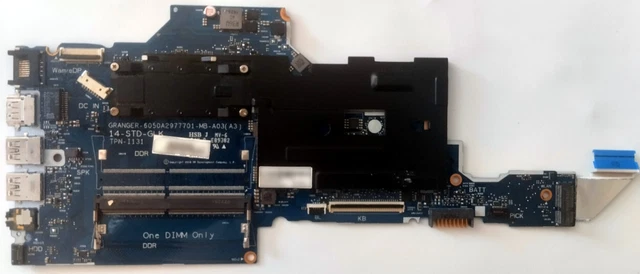 Carte Mère HP 240 G7 - Réf. 6050A2977701-MB-A03 - Pour Processeurs HP - 1 Slot DDR4 - Occasion Testée