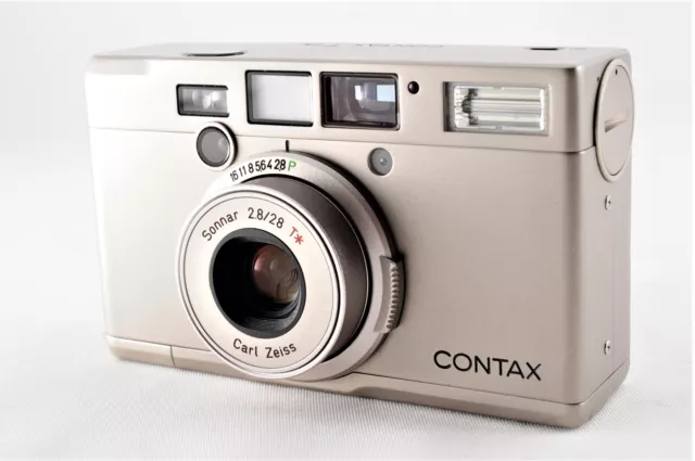 [Near MINT] Contax Tix Carl Zeiss 28mm f/2.8 APS Film Camera From JAPAN