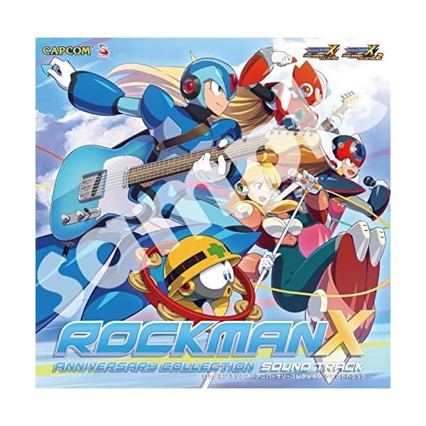 [CD] CAPCOM ROCKMAN X Anniversary Collection Sound Track NEW from Japan ...