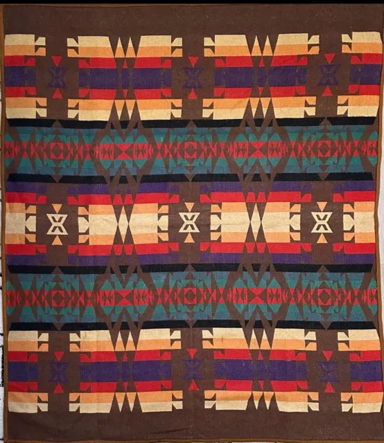 Antique Pendleton Cayuse Indian Trade Blanket Wool 1920s 1930s 1900's