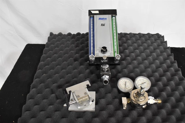 Matrx RA Dental Dentistry Nitrous Oxide N2O Flowmeter Conscious Sedation Unit