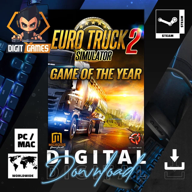 EURO TRUCK SIMULATOR 2 Game of the Year GOTY Edition Steam Key / PC