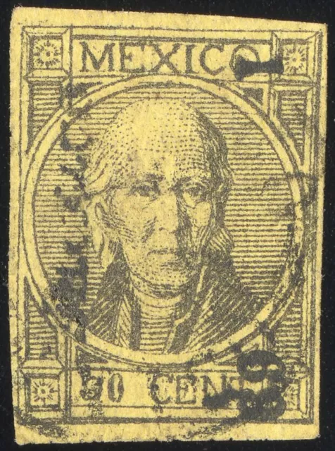 Mexico Stamps # 49 Used F-VF Scott Value $60.00