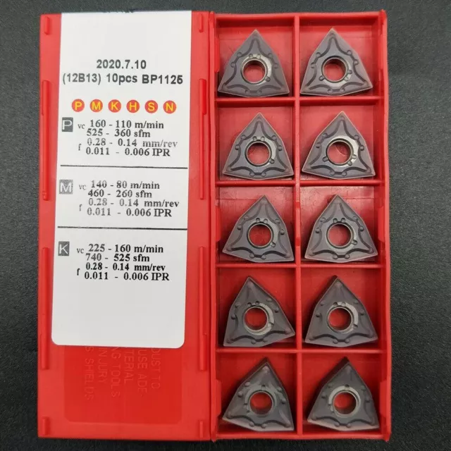 10 pz WNMG080404 MA Inserti di tornitura CNC esterni affidabili ed efficienti