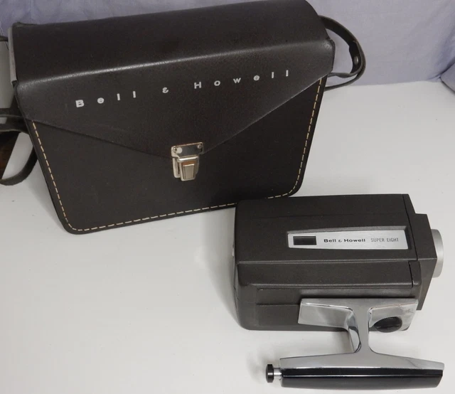 Vintage Bell & Howell SUPER EIGHT Super Optronic Eye Model 306 Film Camera