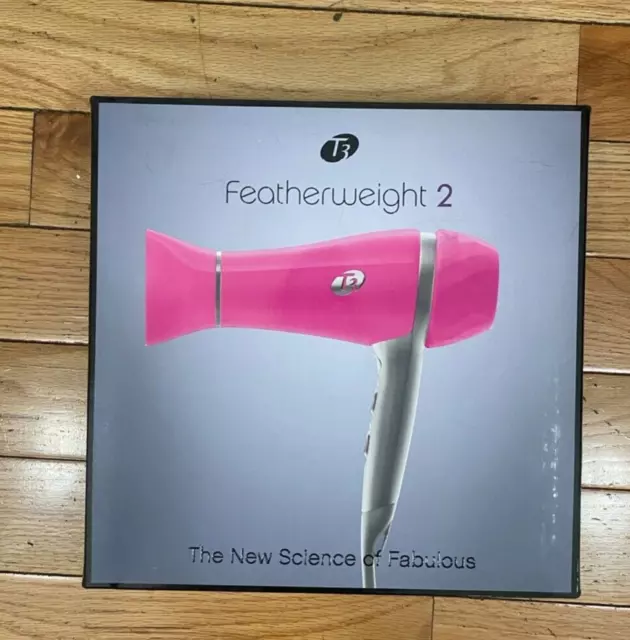 T3 Featherweight 2 Professional Hair Dryer Tool Hot Pink NEW in Box