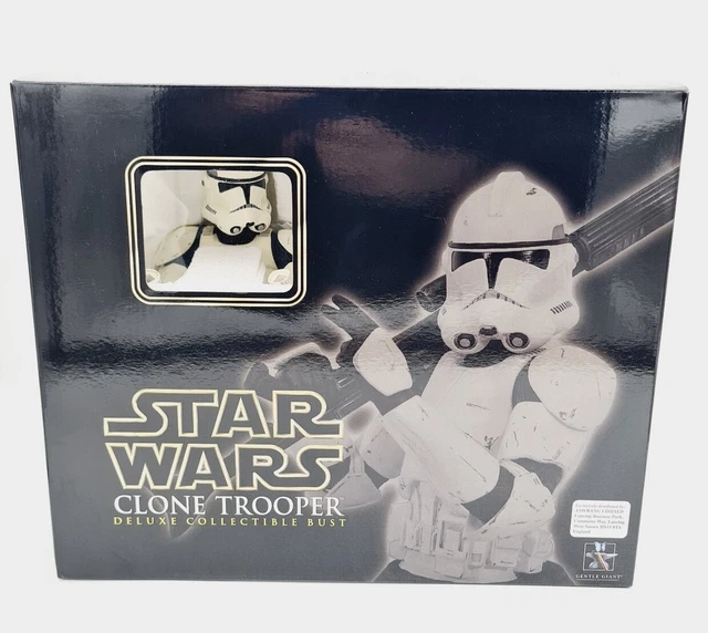 Star Wars Clone Trooper Revenge of the Sith Gentle Giant Deluxe Mini Bust 2006