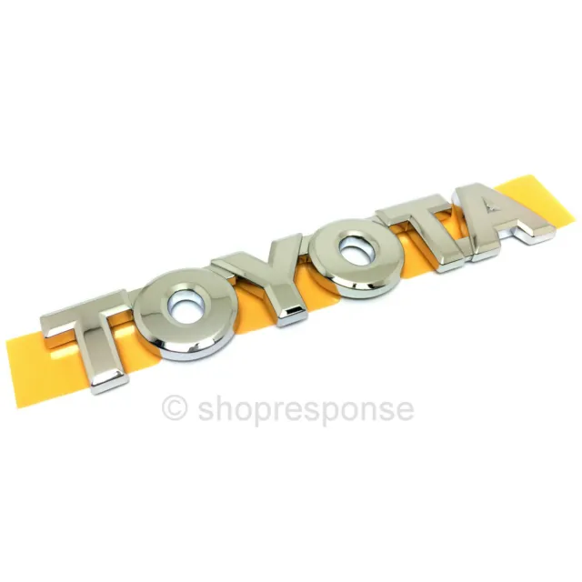 OEM Toyota Emblem Badge Rear For 00-05 Celica / 00-05 MR2 Spyder / 01-03 Prius