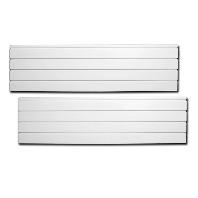 Viper Tool Storage VSW1248PANELWH 12" X 48" Slatwall Panel, Set Of 2 White