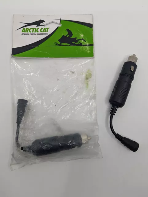Arctic Cat Heated Electric Helmet Shield Adapter 12-Volt Outlet Plug-In  5639-645