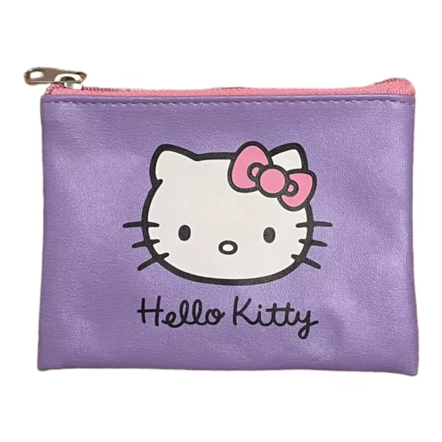 Hello Kitty Small Coin Purse - Pink/Purple - Sanrio