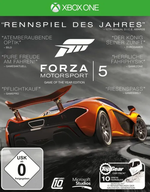 Forza Motorsport 5 - Racing Game Of The Year Edition (Microsoft Xbox One, 2014)