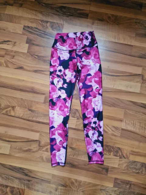 Fabletics Sporthose Fitnessstudio Gym Laufen Training Damen Blumen Pink XS 34