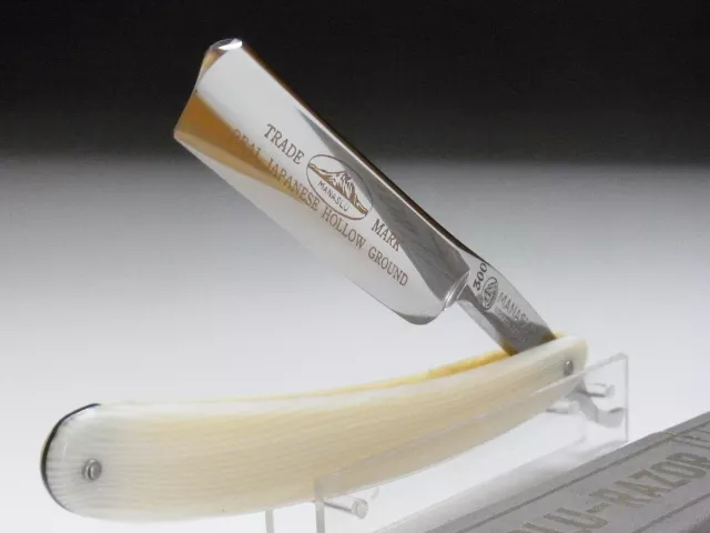 New! 300 MANASLU NICHIRI TOKYO J*apanese Straight Razor Shaving Sword #D-1112