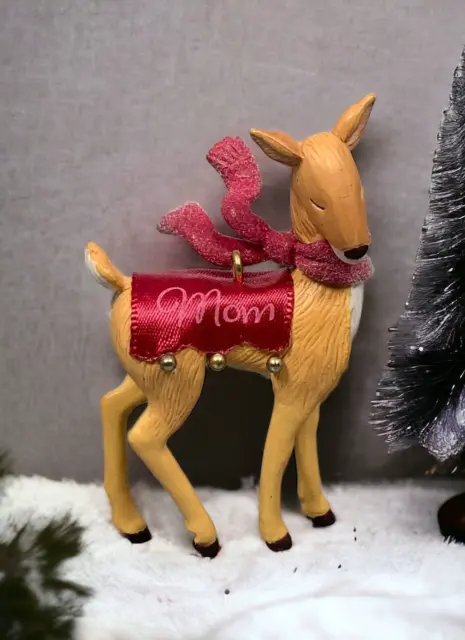 2006 Hallmark Keepsake Mom Reindeer  Christmas Ornament