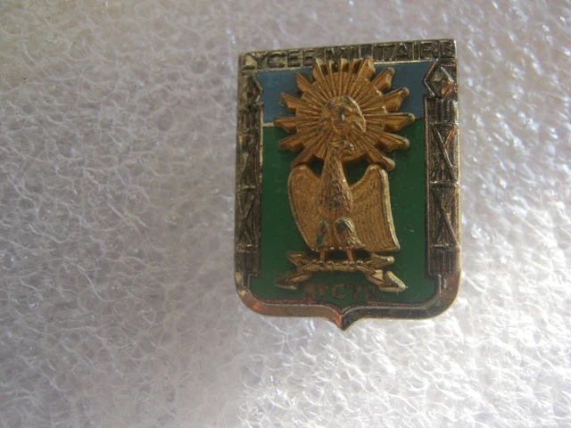 Paire D'insignes Boutonnière Saint-Cyr - Drago Paris - Métal - Occasion