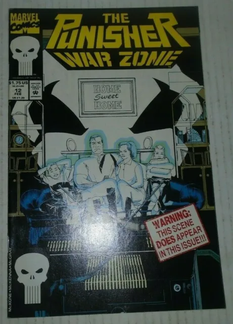 The Punisher War Zone #12 February 1993 Marvel