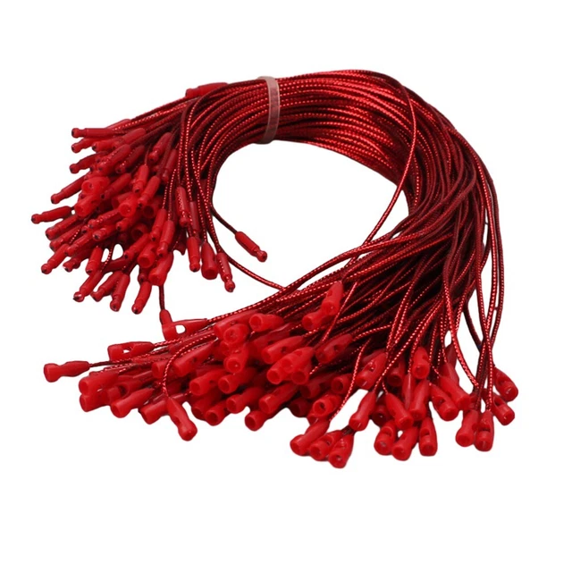 1000 Attaches Nylon Pour Étiquettes - 17,8 Cm - Pour Vêtements, Bagages, Bijoux - Noir