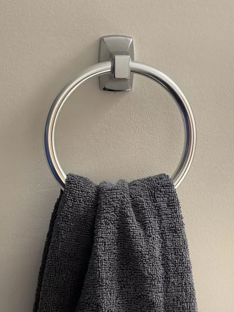 Home Kitchen Sink Bathroom Wall Mounted Small Hand Towel Ring Hanger Holder 6.25