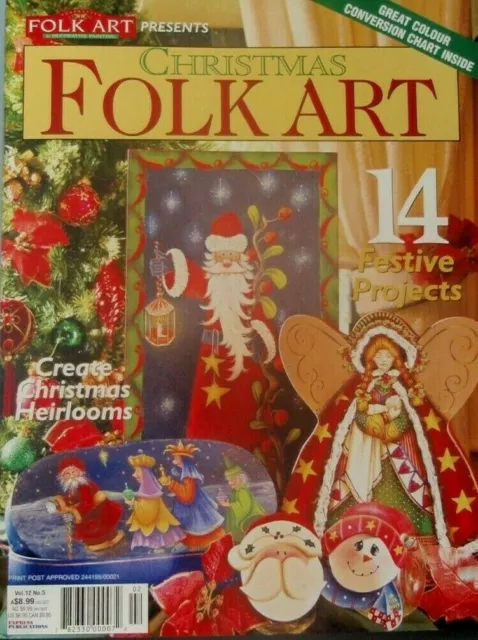 Folk Art & Decorative Painting Magazine Vol 12 No 5  25% Bulk Magazine Discount