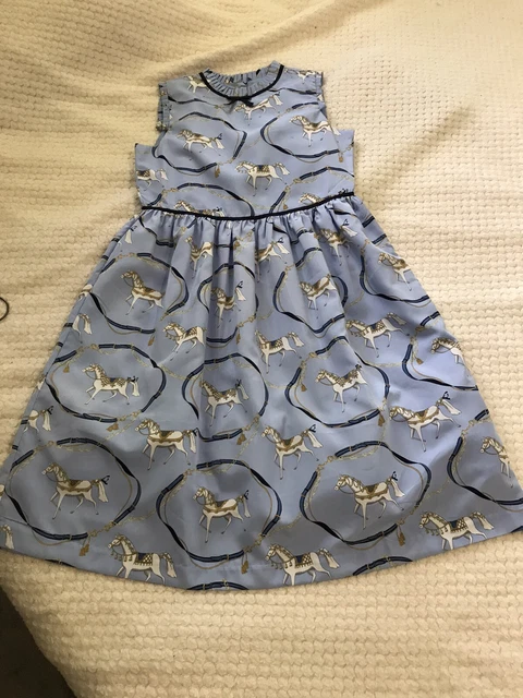 JANIE AND JACK Blue Carousel Horse Print Big Girls Dress Size 12 NWOT $46.00 - PicClick JANIE AND JACK Blue Carousel Horse Print Big Girls Dress Size 12 NWOT $46.00 - PicClick