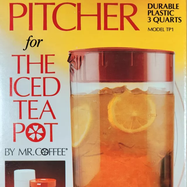 Mr. Coffee TP70 Replacement Pitcher For Iced Tea Maker, 3 Quarts