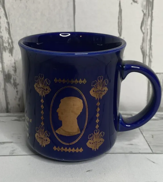 VTG COMMEMORATIVE COFFEE Mug Prince Charles Lady Diana Wedding July 29 ...