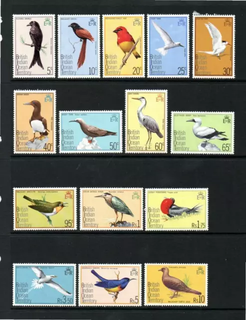 Biot Mnh 1975 Sg62-76 Birds