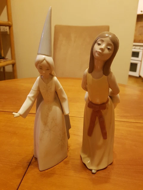 Two Lladro figurines ..Restoration project