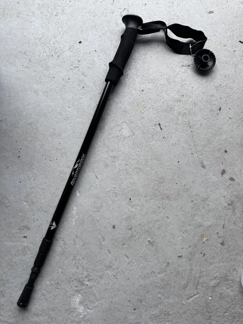 Bastone da passeggio rustico naturale H93 punta in ferro robusto