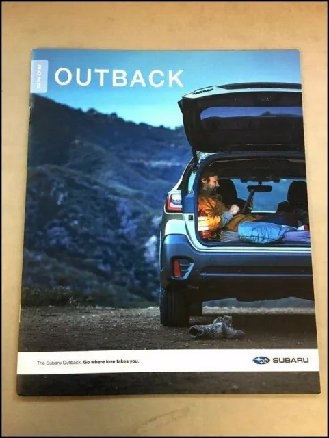 2022 Subaru Outback 26-page Original Car Sales Brochure Catalog