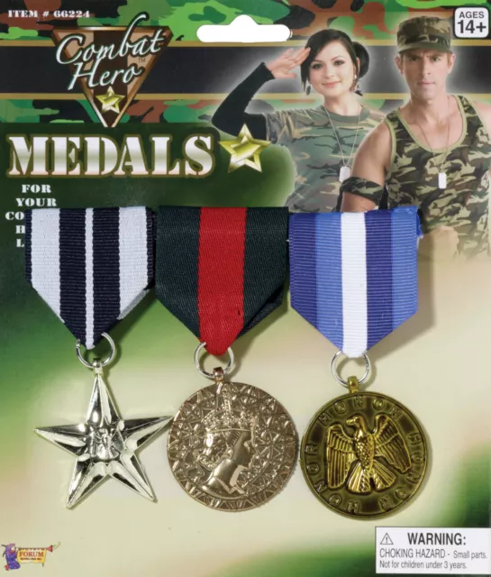 Forum Novelties - Combat Hero Medals