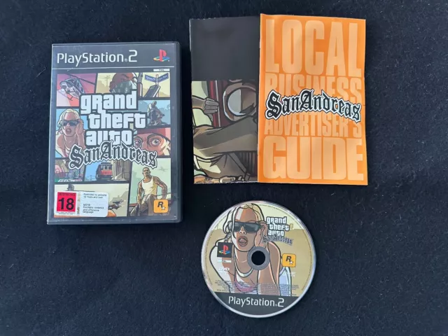 GTA San Andreas Special Edition PS2 Game For Sale