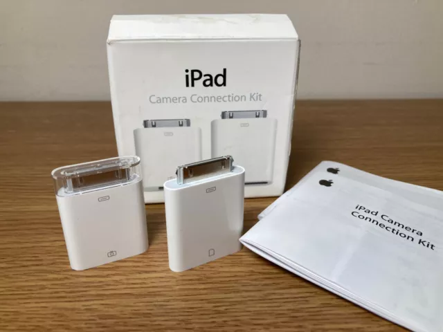 Genuine Apple MC531ZM/A iPad Camera Connection A1358 / A1362 Kit GOOD CONDITION