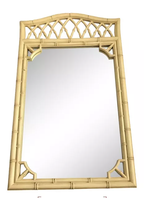 Vintage Thomasville Allegro Faux Bamboo Fretwork Mirror 52 x 31 Local Pick Up Vintage Thomasville Allegro Faux Bamboo Fretwork Mirror 52 x 31 Local Pick Up