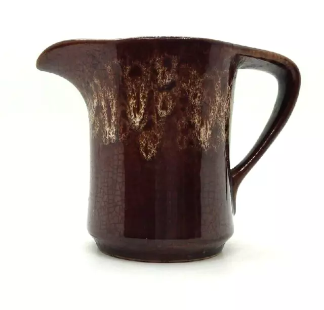 KERNEWEK Pottery Cornwall Vintage Brown Ceramic Decorative Milk Jug