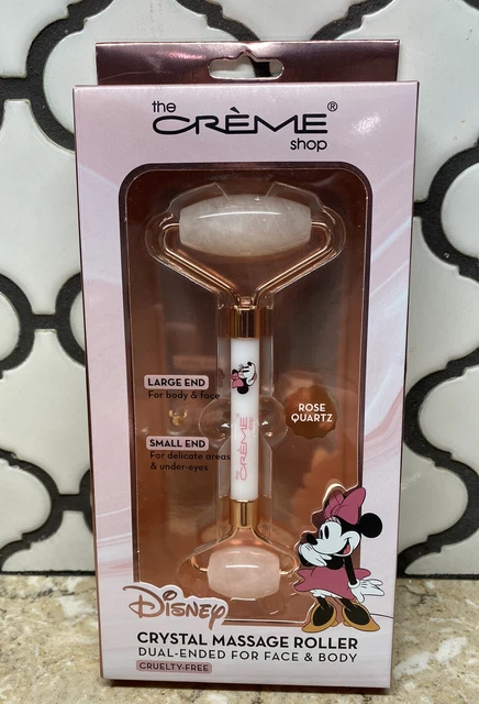 The Creme Shop Disney Minnie Mouse Rose Quartz Crystal Dual Ended Massage Roller