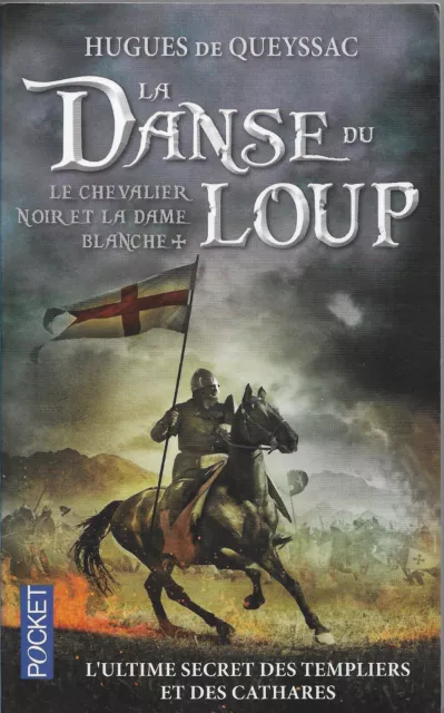 Lot Le chevalier noir et la dame blanche - tomes 1 à 4 - de Hugues de Queyssac