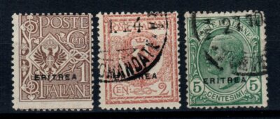 FRANCOBOLLI ITALIA COLONIE ERITREA USATI N°30 F14750 