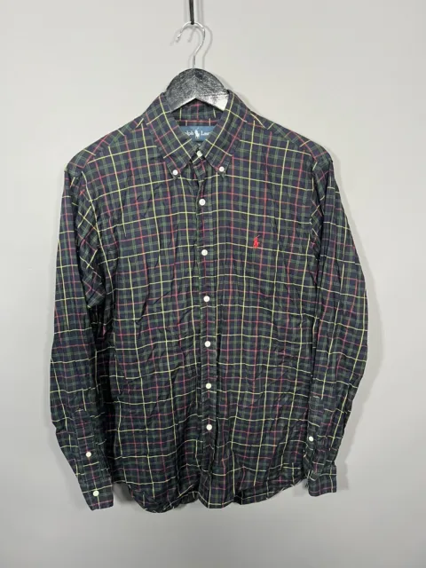 Ralph Lauren Shirt - Größe Medium - maßgeschneiderte Passform - kariert - toller Zustand - Herren