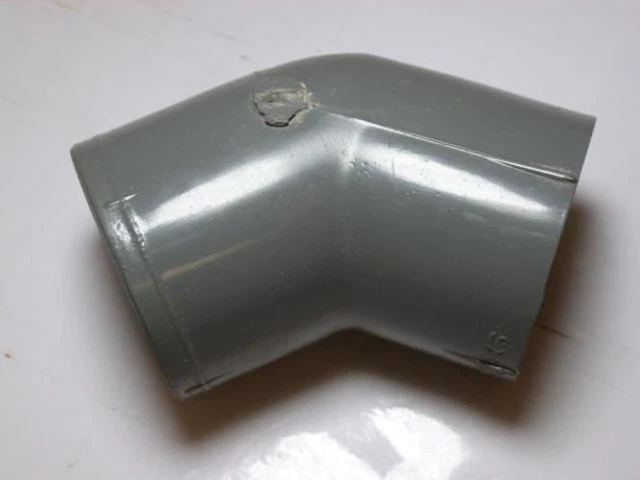 198755 New-No Box; MFG- MDL-Unkn88809 CPVC Elbow Fitting 45Deg; 1-1/4''; SCH80