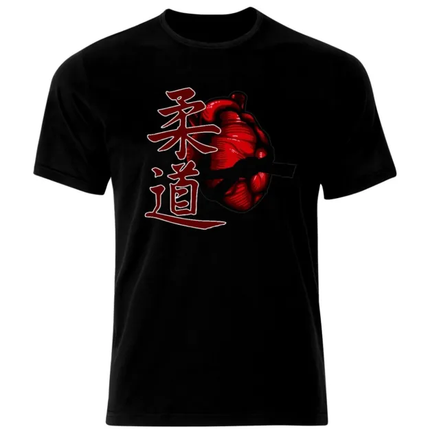 T-shirt MMA Judo Heart Karate Samurai arti marziali